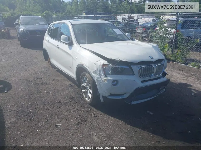 5UXWX7C59E0E76391 2014 BMW X3 xDrive35I