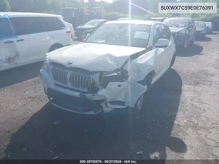 5UXWX7C59E0E76391 2014 BMW X3 xDrive35I