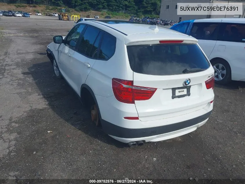 5UXWX7C59E0E76391 2014 BMW X3 xDrive35I