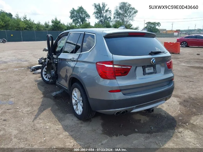 5UXWX9C59E0D43660 2014 BMW X3 xDrive28I