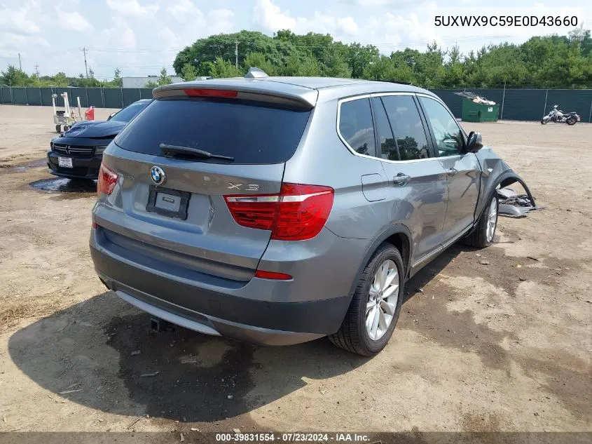 5UXWX9C59E0D43660 2014 BMW X3 xDrive28I