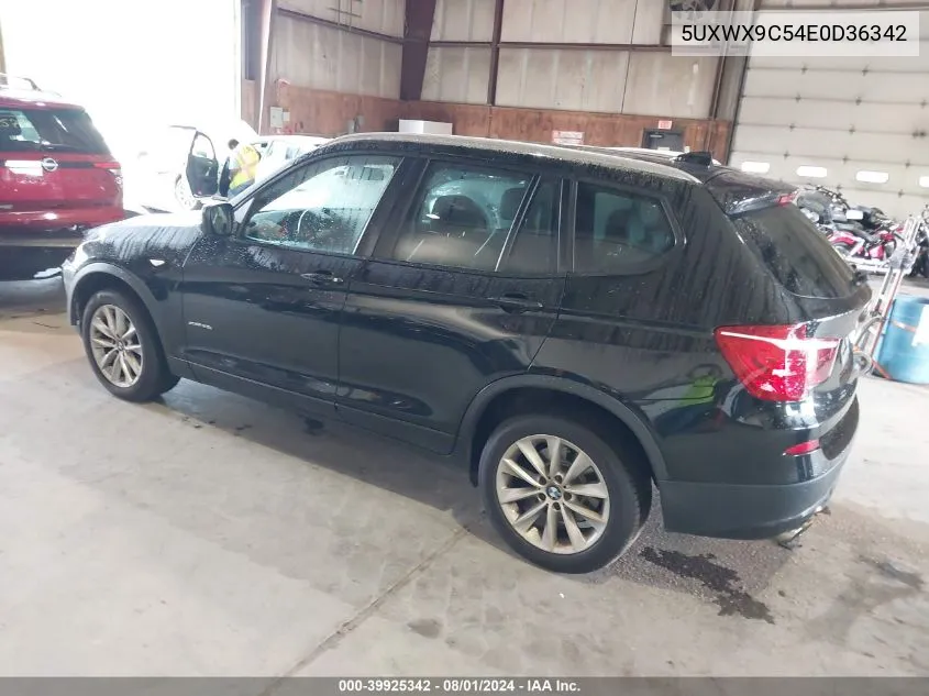 5UXWX9C54E0D36342 2014 BMW X3 xDrive28I