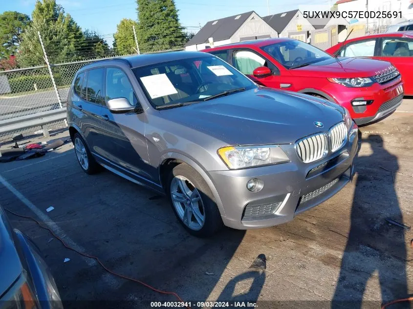 2014 BMW X3 xDrive28I VIN: 5UXWX9C57E0D25691 Lot: 40032941