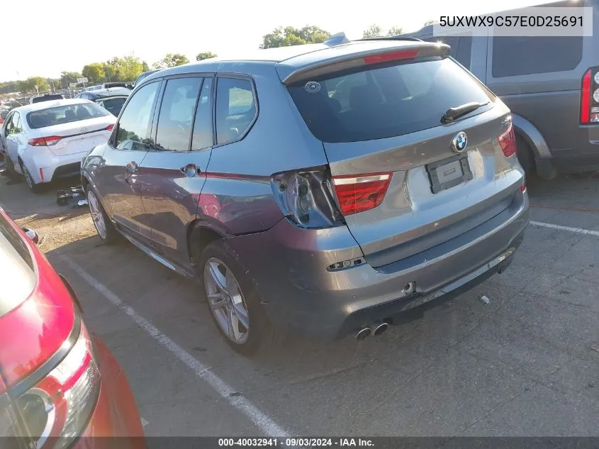 2014 BMW X3 xDrive28I VIN: 5UXWX9C57E0D25691 Lot: 40032941