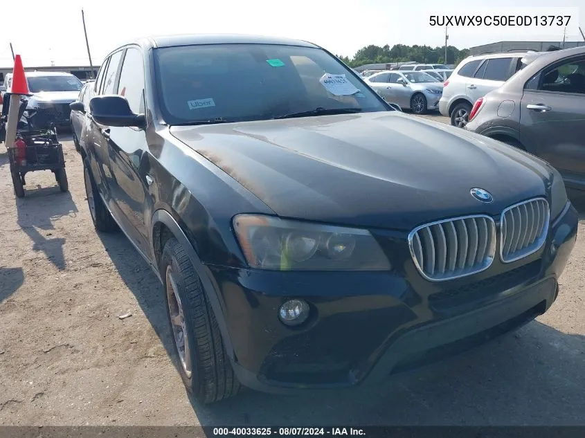 5UXWX9C50E0D13737 2014 BMW X3 xDrive28I