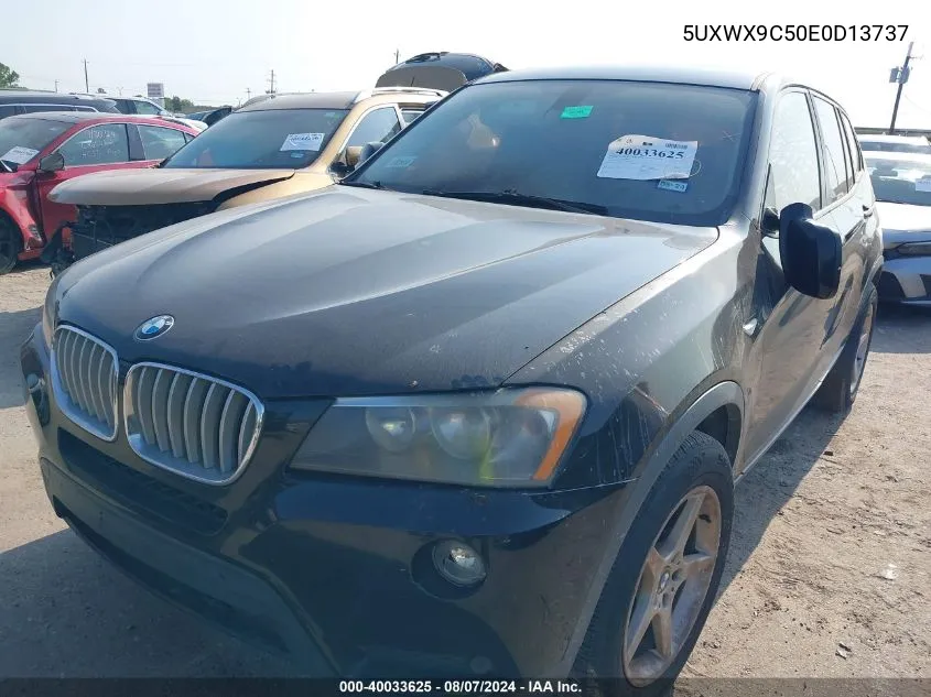 5UXWX9C50E0D13737 2014 BMW X3 xDrive28I