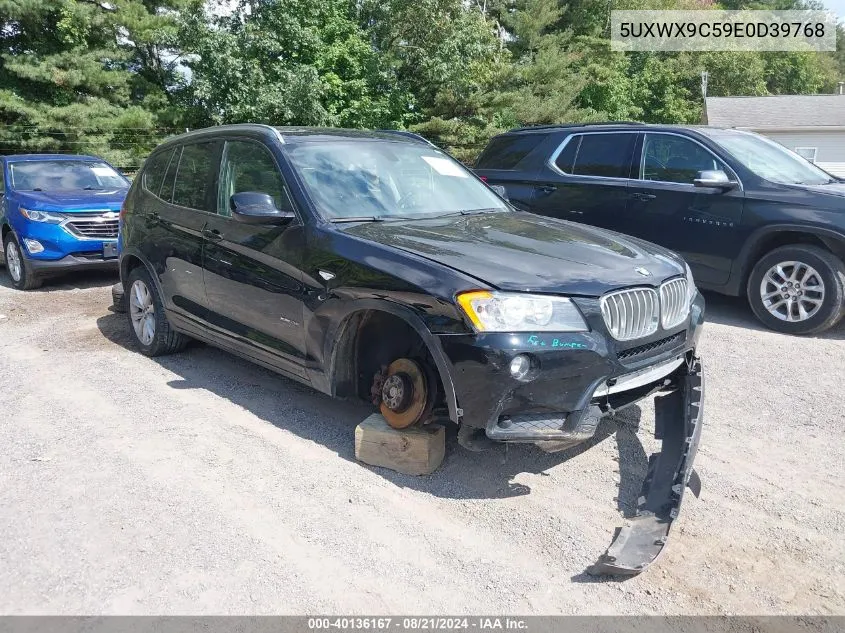 2014 BMW X3 xDrive28I VIN: 5UXWX9C59E0D39768 Lot: 40136167