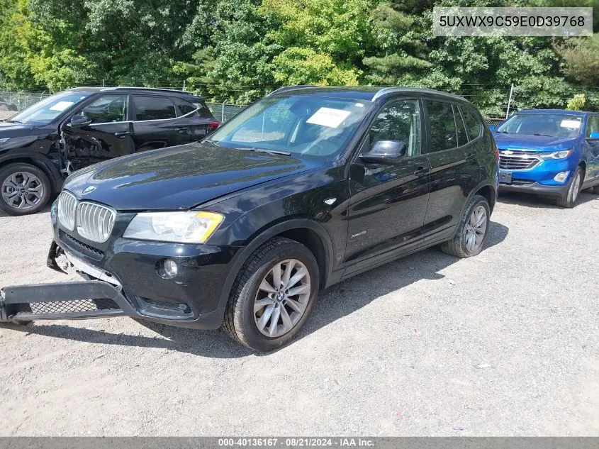 2014 BMW X3 xDrive28I VIN: 5UXWX9C59E0D39768 Lot: 40136167