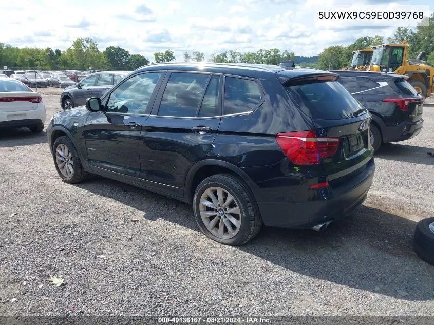 5UXWX9C59E0D39768 2014 BMW X3 xDrive28I