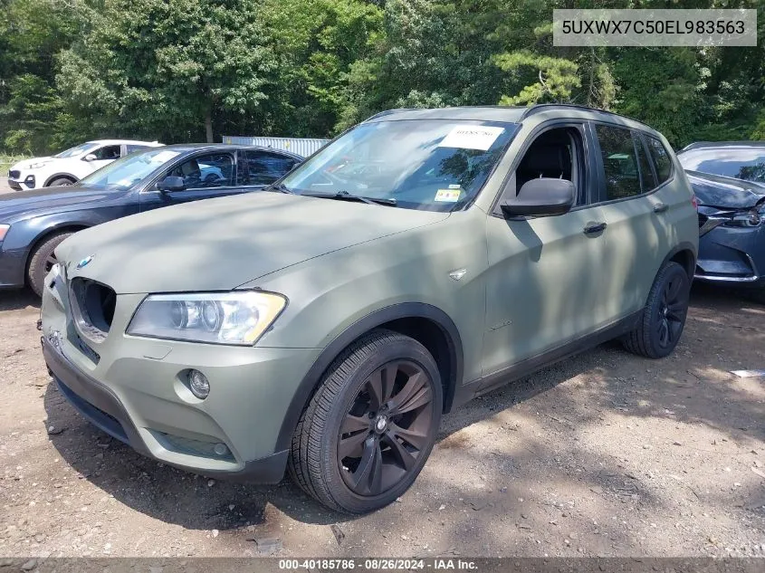 5UXWX7C50EL983563 2014 BMW X3 xDrive35I