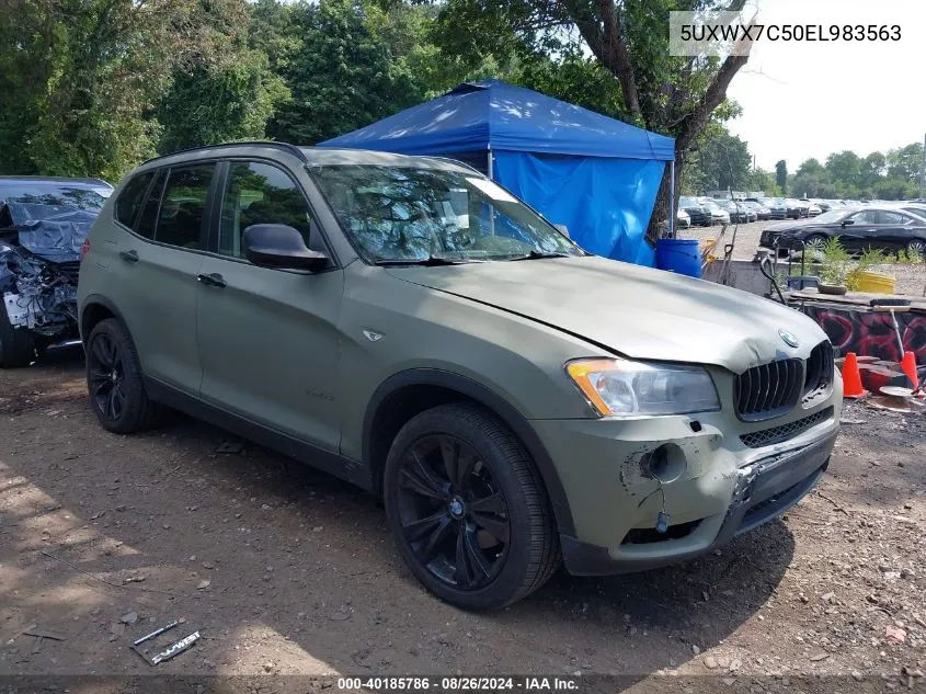 2014 BMW X3 xDrive35I VIN: 5UXWX7C50EL983563 Lot: 40185786