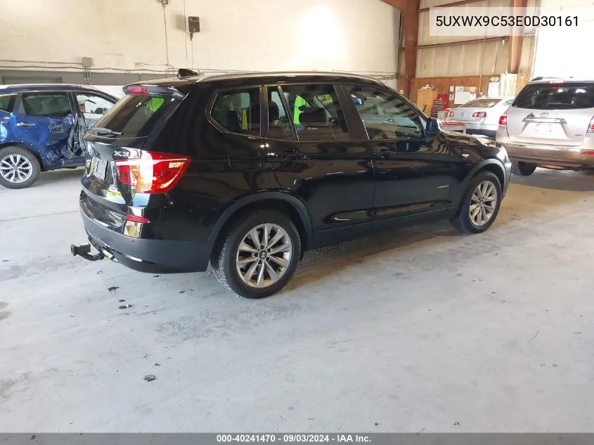 2014 BMW X3 xDrive28I VIN: 5UXWX9C53E0D30161 Lot: 40241470