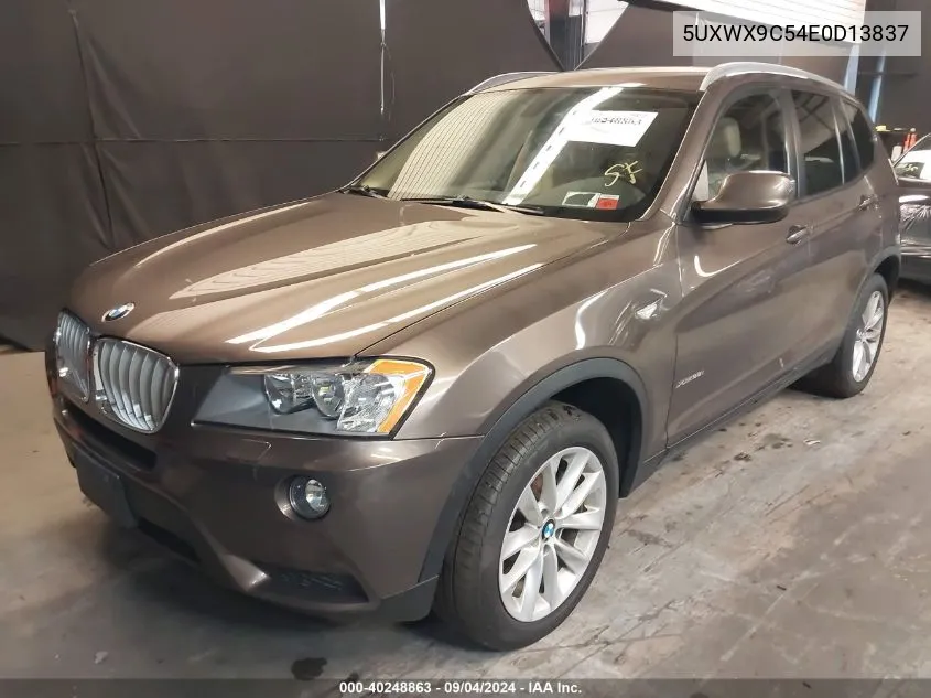 5UXWX9C54E0D13837 2014 BMW X3 xDrive28I