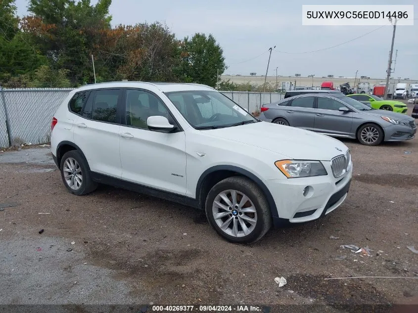 2014 BMW X3 xDrive28I VIN: 5UXWX9C56E0D14486 Lot: 40269377