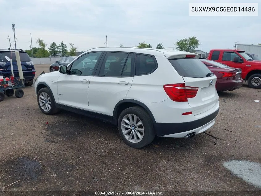 5UXWX9C56E0D14486 2014 BMW X3 xDrive28I