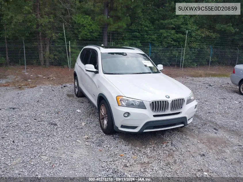 2014 BMW X3 xDrive28I VIN: 5UXWX9C55E0D20859 Lot: 40273215