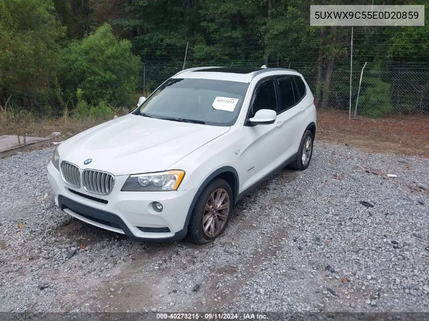 5UXWX9C55E0D20859 2014 BMW X3 xDrive28I