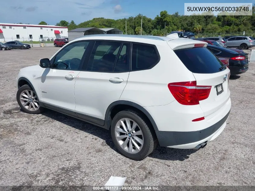 5UXWX9C56E0D33748 2014 BMW X3 xDrive28I