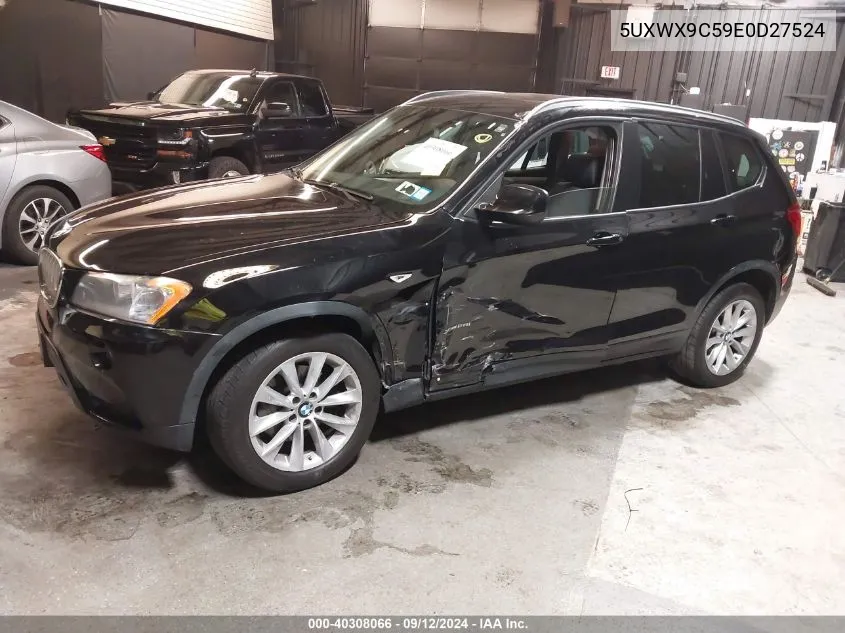 2014 BMW X3 xDrive28I VIN: 5UXWX9C59E0D27524 Lot: 40308066