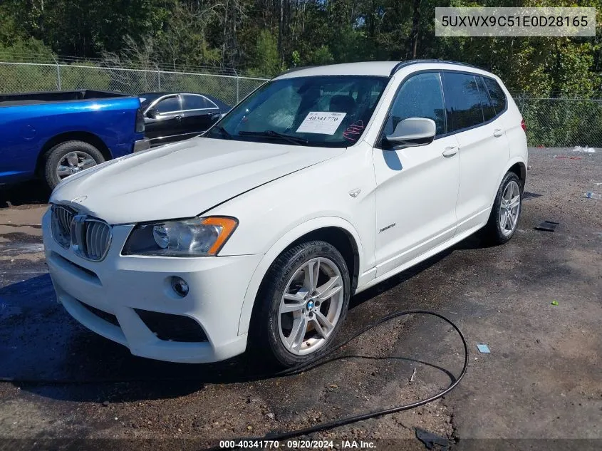 2014 BMW X3 xDrive28I VIN: 5UXWX9C51E0D28165 Lot: 40341770