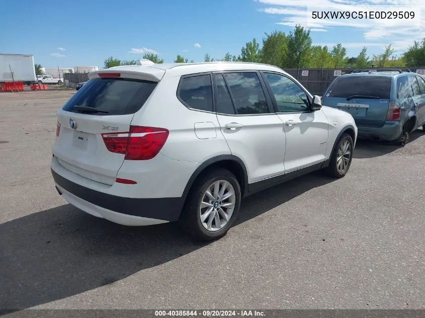 5UXWX9C51E0D29509 2014 BMW X3 xDrive28I