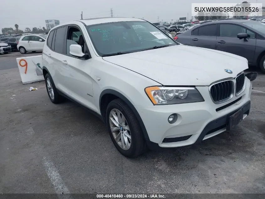 5UXWX9C58E0D15526 2014 BMW X3 xDrive28I