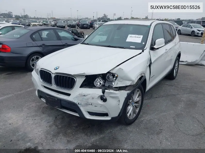 5UXWX9C58E0D15526 2014 BMW X3 xDrive28I