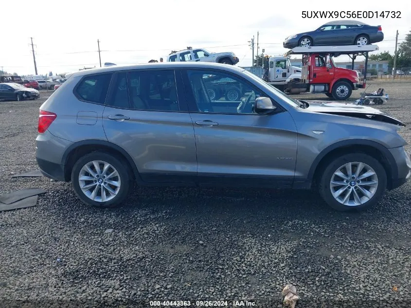 5UXWX9C56E0D14732 2014 BMW X3 xDrive28I