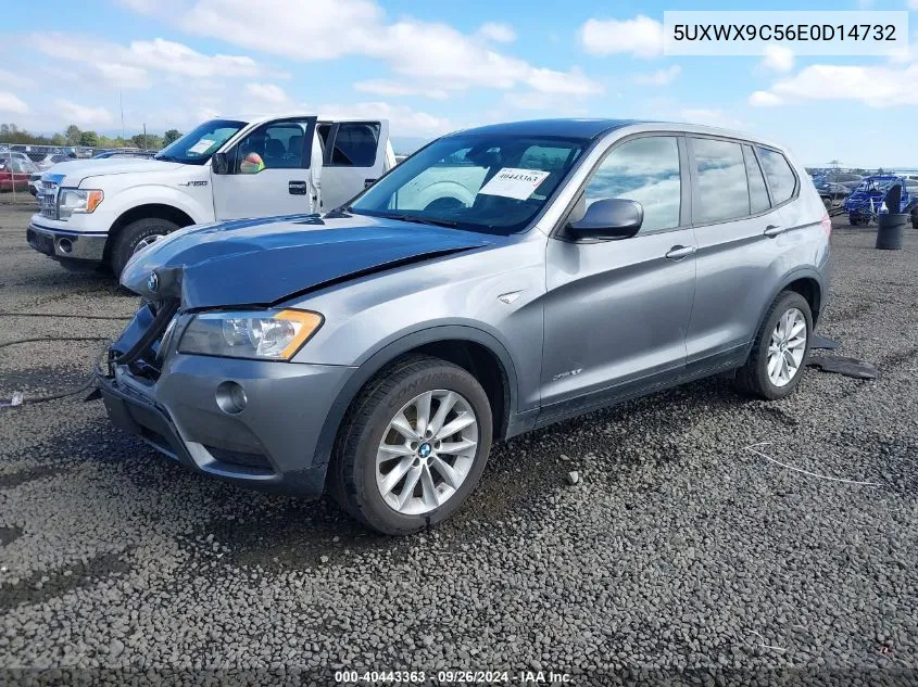 2014 BMW X3 xDrive28I VIN: 5UXWX9C56E0D14732 Lot: 40443363