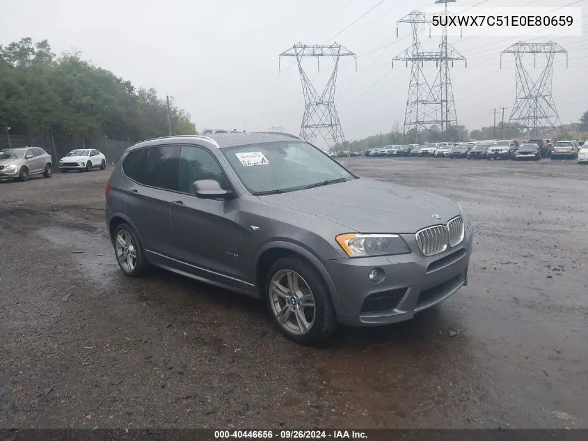 5UXWX7C51E0E80659 2014 BMW X3 xDrive35I