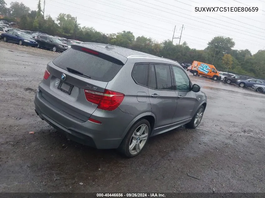 5UXWX7C51E0E80659 2014 BMW X3 xDrive35I