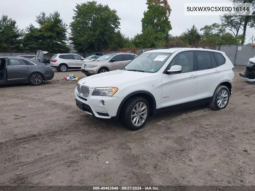 2014 BMW X3 xDrive28I VIN: 5UXWX9C5XE0D16144 Lot: 40463546