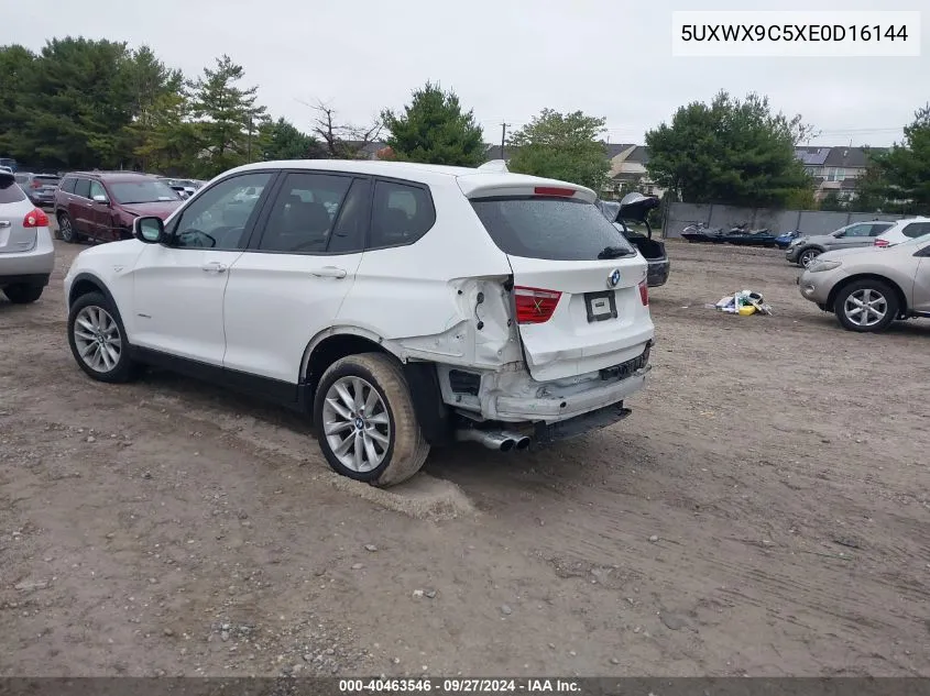 5UXWX9C5XE0D16144 2014 BMW X3 xDrive28I