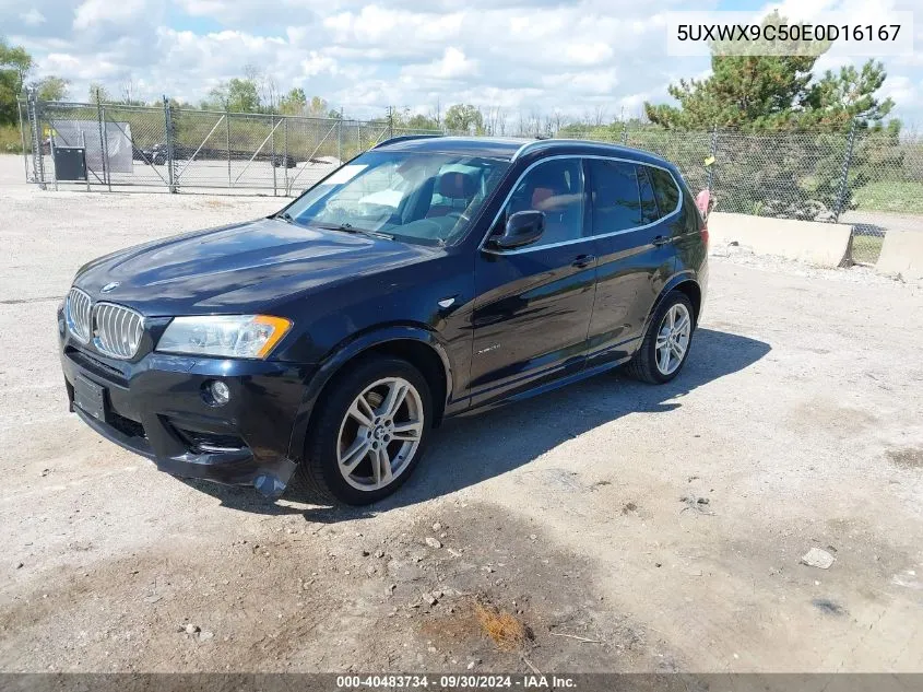 2014 BMW X3 xDrive28I VIN: 5UXWX9C50E0D16167 Lot: 40483734