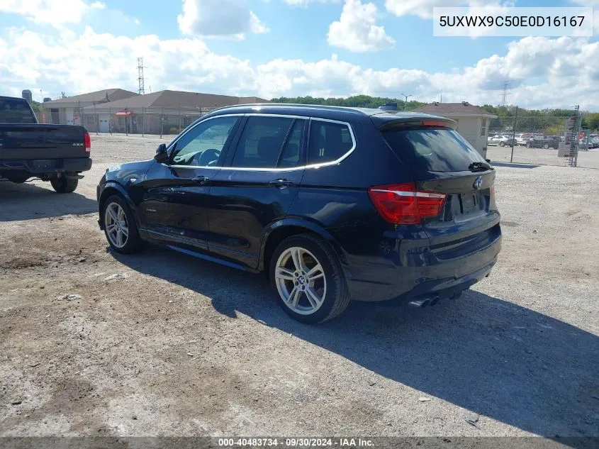 5UXWX9C50E0D16167 2014 BMW X3 xDrive28I