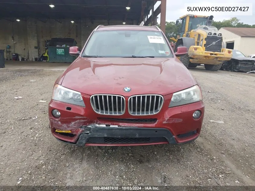 5UXWX9C50E0D27427 2014 BMW X3 xDrive28I