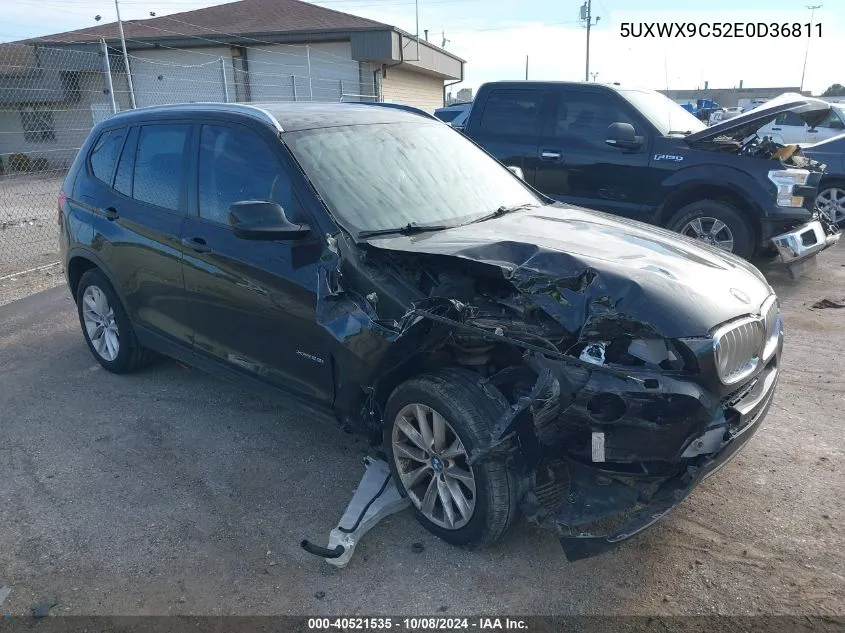 2014 BMW X3 xDrive28I VIN: 5UXWX9C52E0D36811 Lot: 40521535