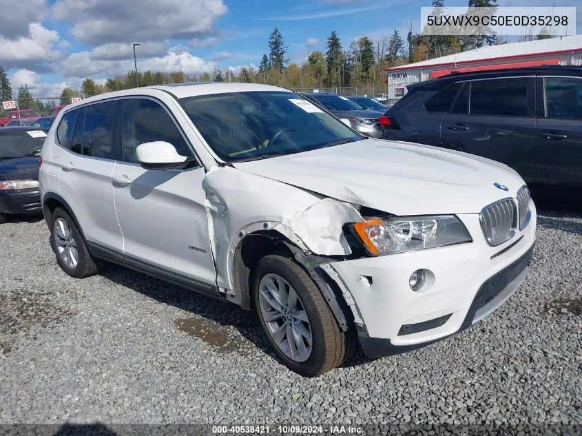 5UXWX9C50E0D35298 2014 BMW X3 xDrive28I