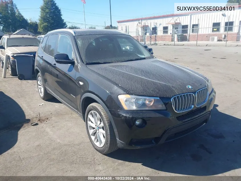 5UXWX9C55E0D34101 2014 BMW X3 xDrive28I