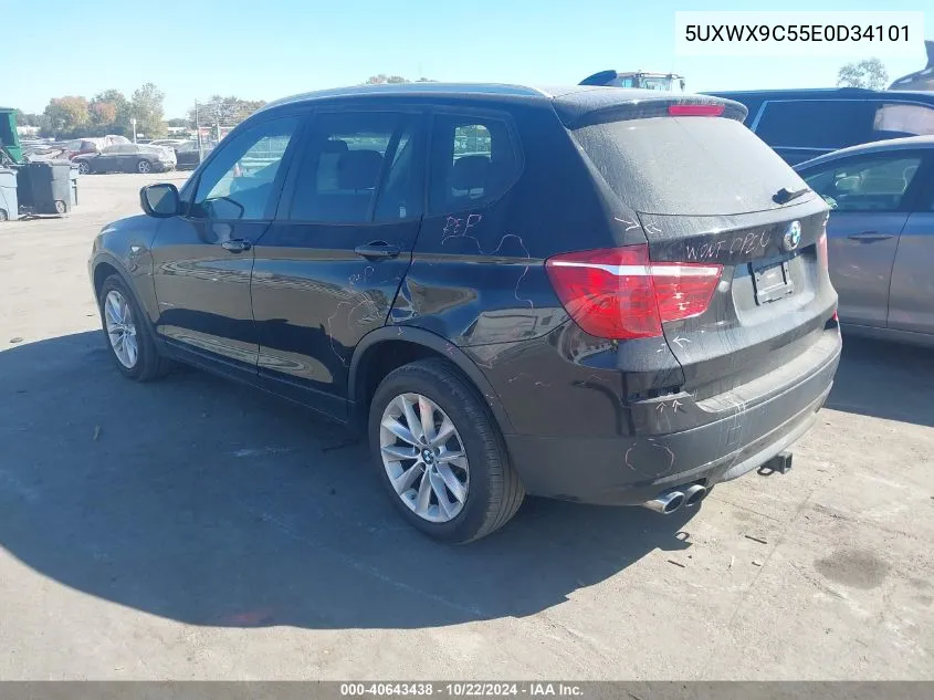 5UXWX9C55E0D34101 2014 BMW X3 xDrive28I