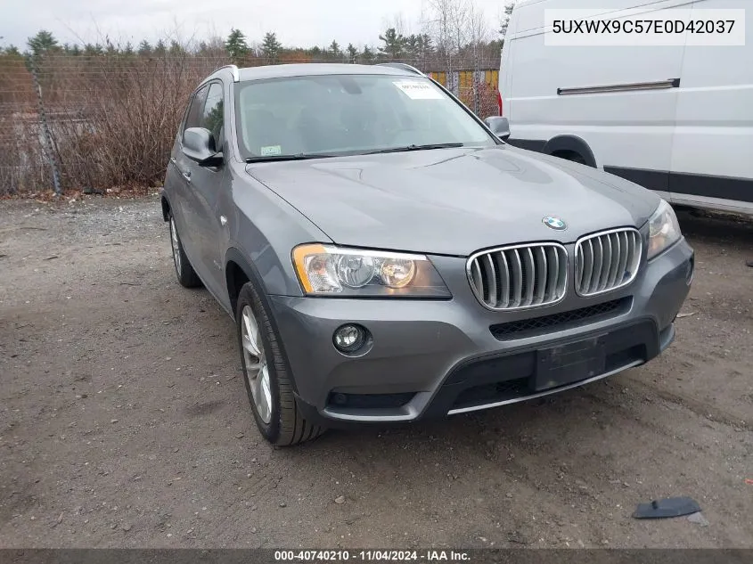 2014 BMW X3 xDrive28I VIN: 5UXWX9C57E0D42037 Lot: 40740210