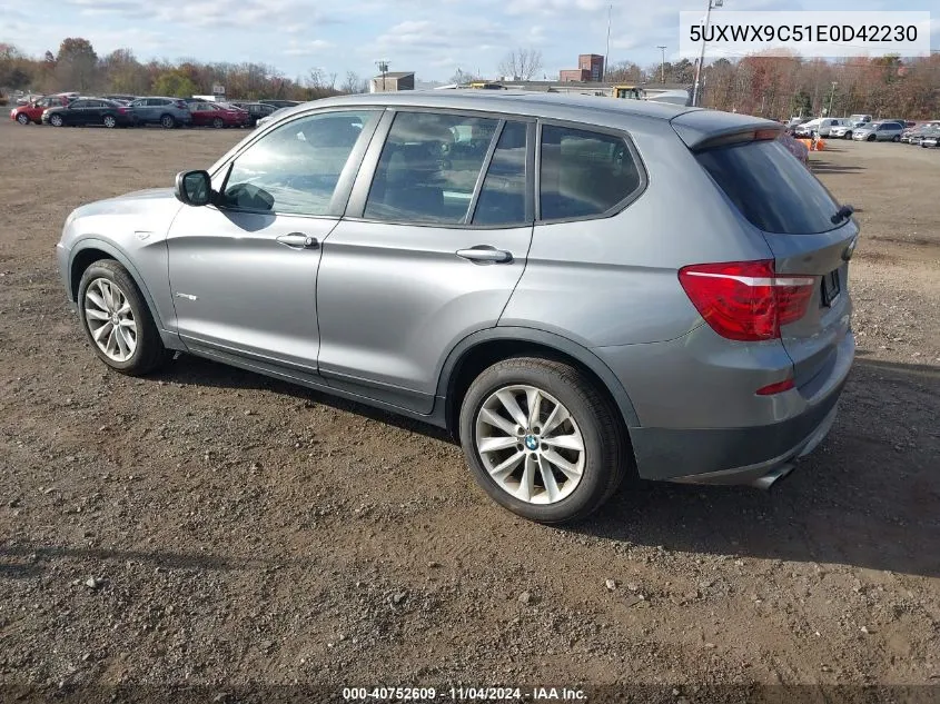 5UXWX9C51E0D42230 2014 BMW X3 xDrive28I