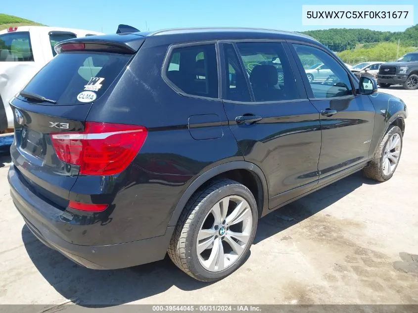 5UXWX7C5XF0K31677 2015 BMW X3 xDrive35I