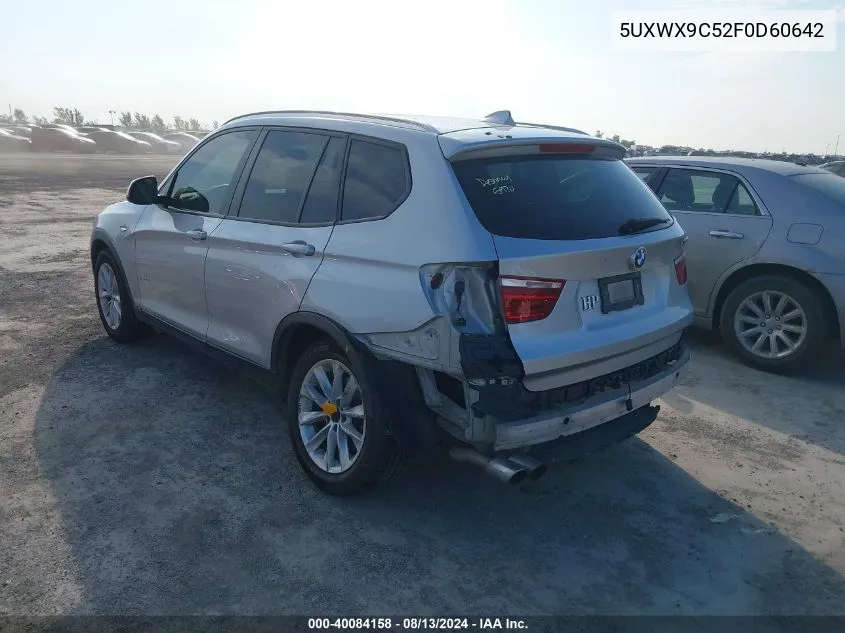 5UXWX9C52F0D60642 2015 BMW X3 xDrive28I