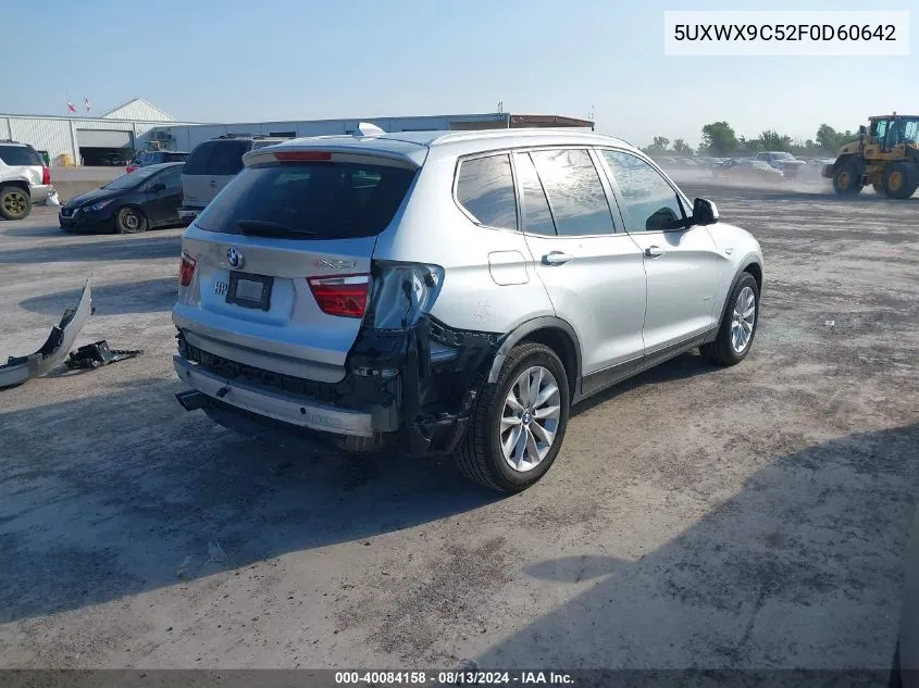 5UXWX9C52F0D60642 2015 BMW X3 xDrive28I