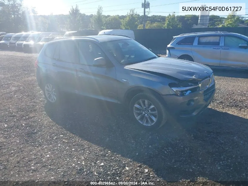 5UXWX9C54F0D61727 2015 BMW X3 xDrive28I