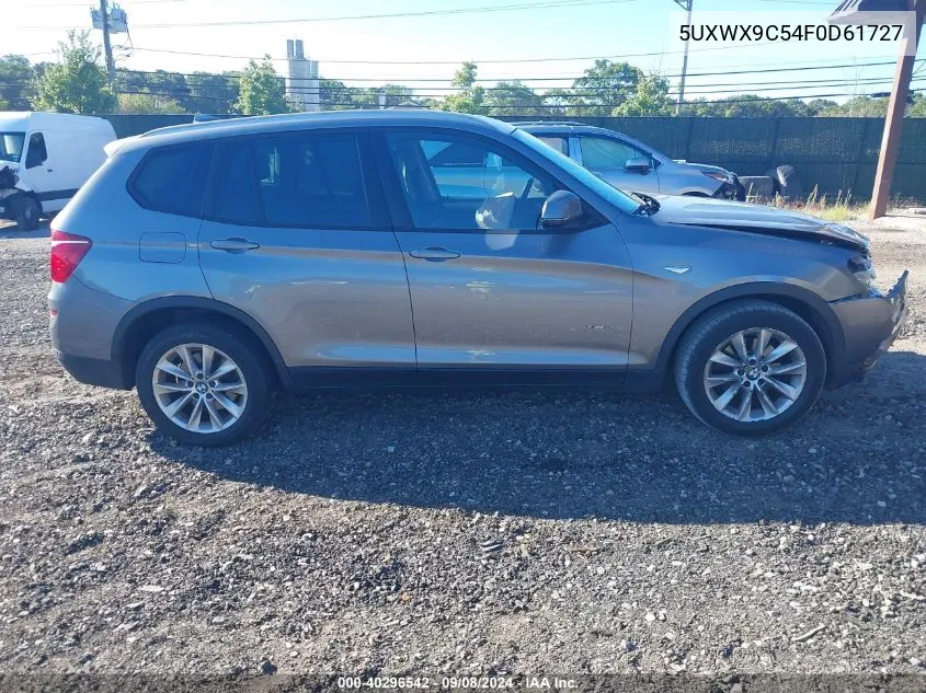 5UXWX9C54F0D61727 2015 BMW X3 xDrive28I