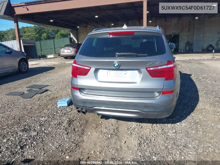 5UXWX9C54F0D61727 2015 BMW X3 xDrive28I