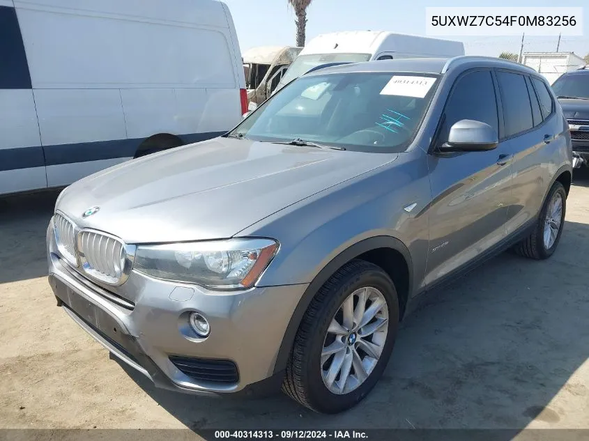 5UXWZ7C54F0M83256 2015 BMW X3 Sdrive28I