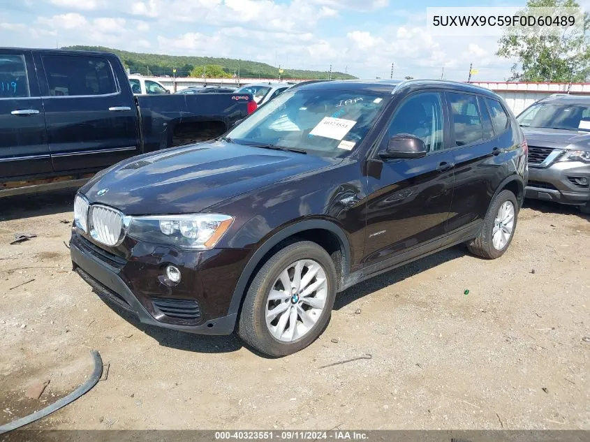 5UXWX9C59F0D60489 2015 BMW X3 xDrive28I